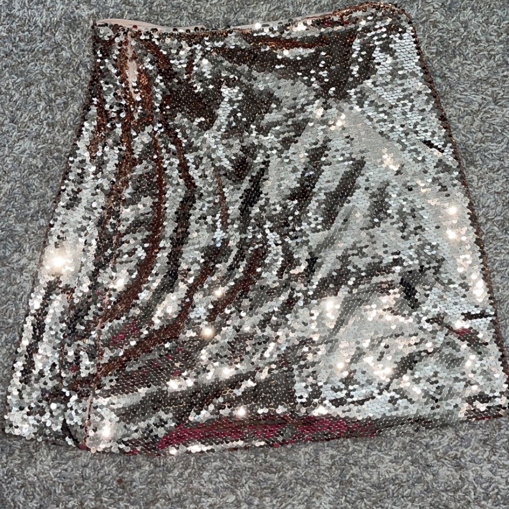 Sequin skirt